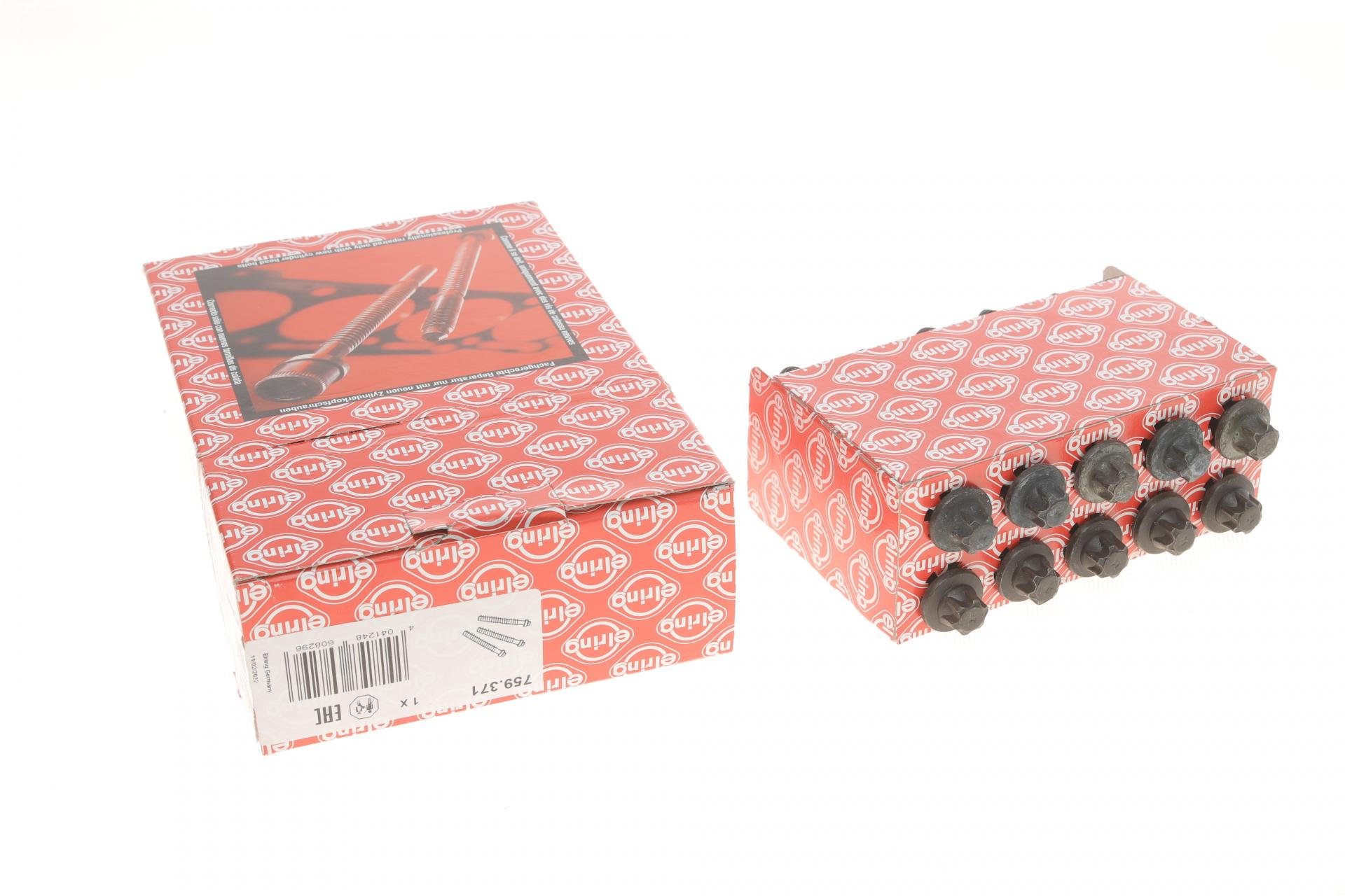 Болты головки ELRING Renault Kangoo 1,4-1,6 97- M10x1,5 10 шт. (759,371)