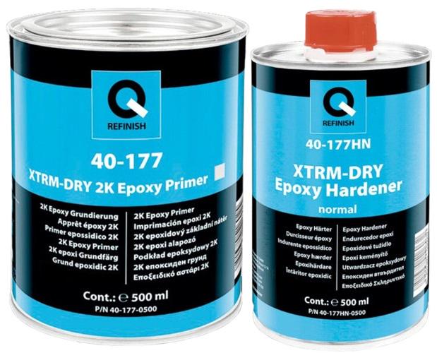 Грунт епоксидний швидкосохнучий Q-Refinish 40-177-0500 500 мл/500 мл Сірий