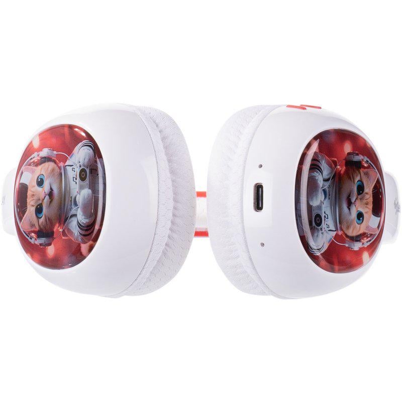 Наушники детские Gelius KIDPlay GP HP-010 беспроводные White/Red (101292) - фото 8
