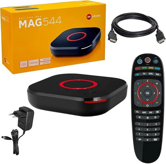 Смарт-приставка MAG 544 Infomir TV приставка OTT Linux TV box