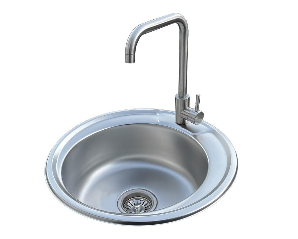 Мийка для кухні зі змішувачем Romzha Sorin Satin B (RO41229)