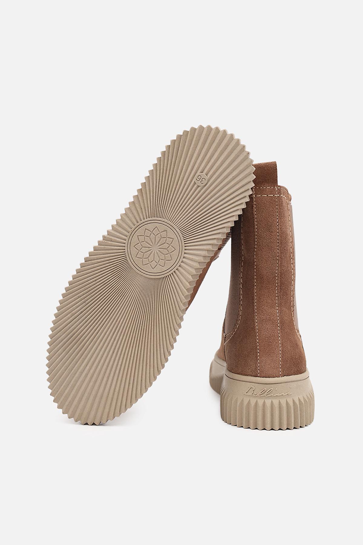 Ботинки женские Yuki ЦБ-00280992 р. 38 Коричневый (SKT001076891) - фото 6