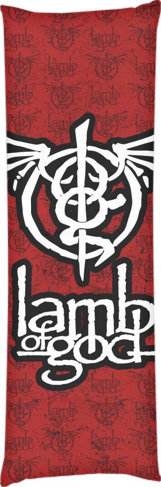 Подушка дакимакура Lamb of God 5 60x180 см (14097915)