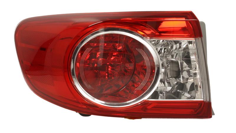 Фонарь задний левый Toyota Corolla 2010-2012 наружный (212-19U7L-UE)