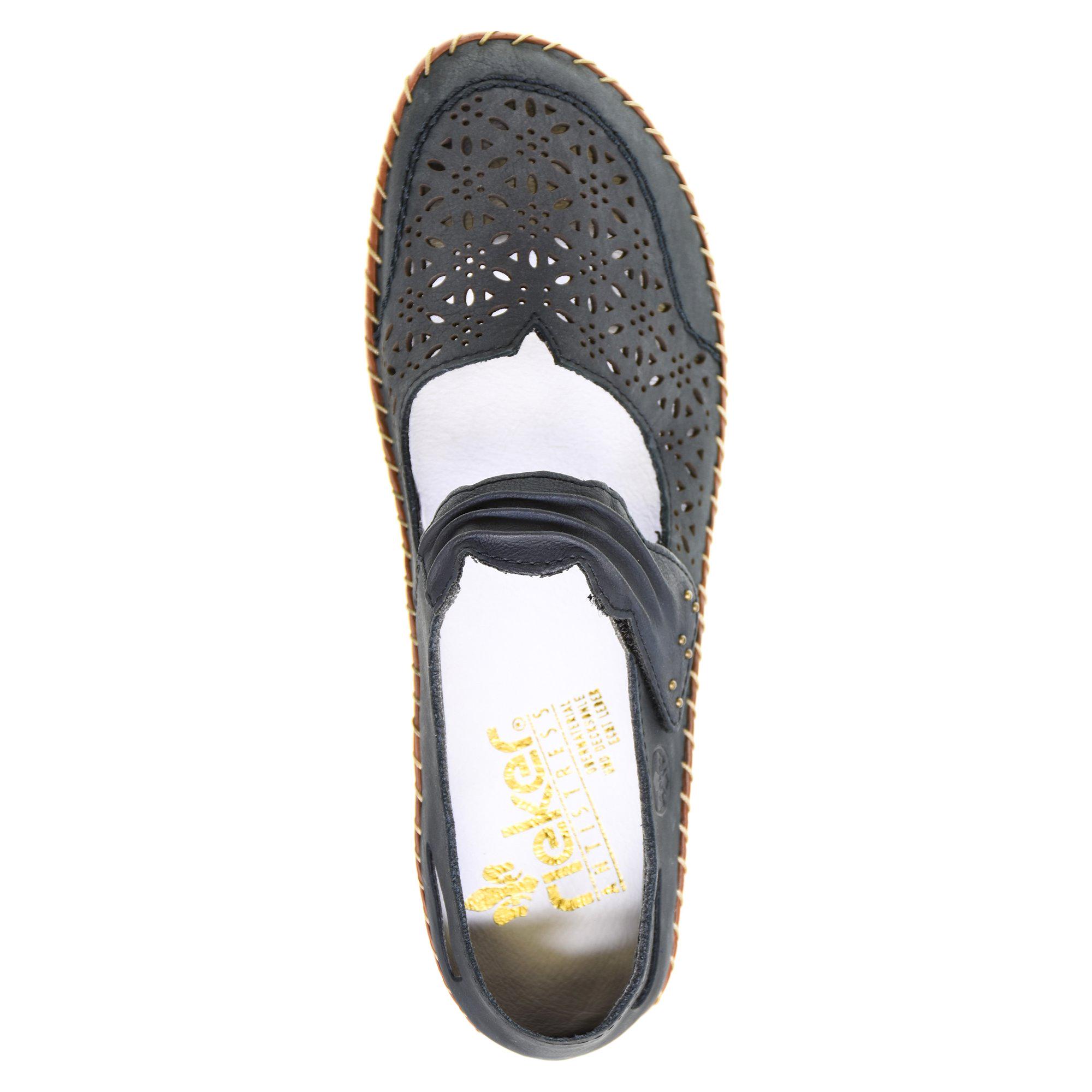 Слипоны женские Rieker р. 38 Темно-синий (089220-38) - фото 6 Слипоны женские Rieker р. 38 Темно-синий (089220-38) - фото 6