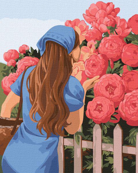 Картина по номерам Идейка Ароматные пионы 40x50 см (KHO4991)