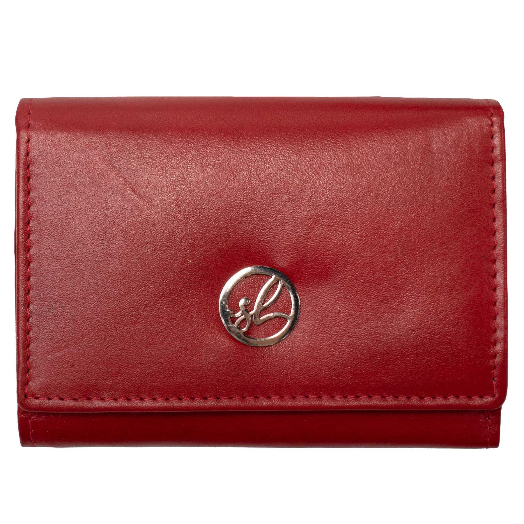 Гаманець жіночий шкіряний SEMI LINE RFID Red (P8272-2) - фото 4