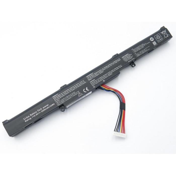 Акумулятор для ноутбука Asus A41N1501 14,4V 2200 mAh Black (2511065588)