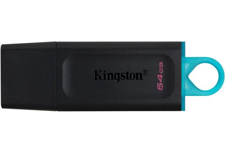 Флеш-память Kingston DataTraveler Exodia 64 Гб Черный (DTX/64GB)