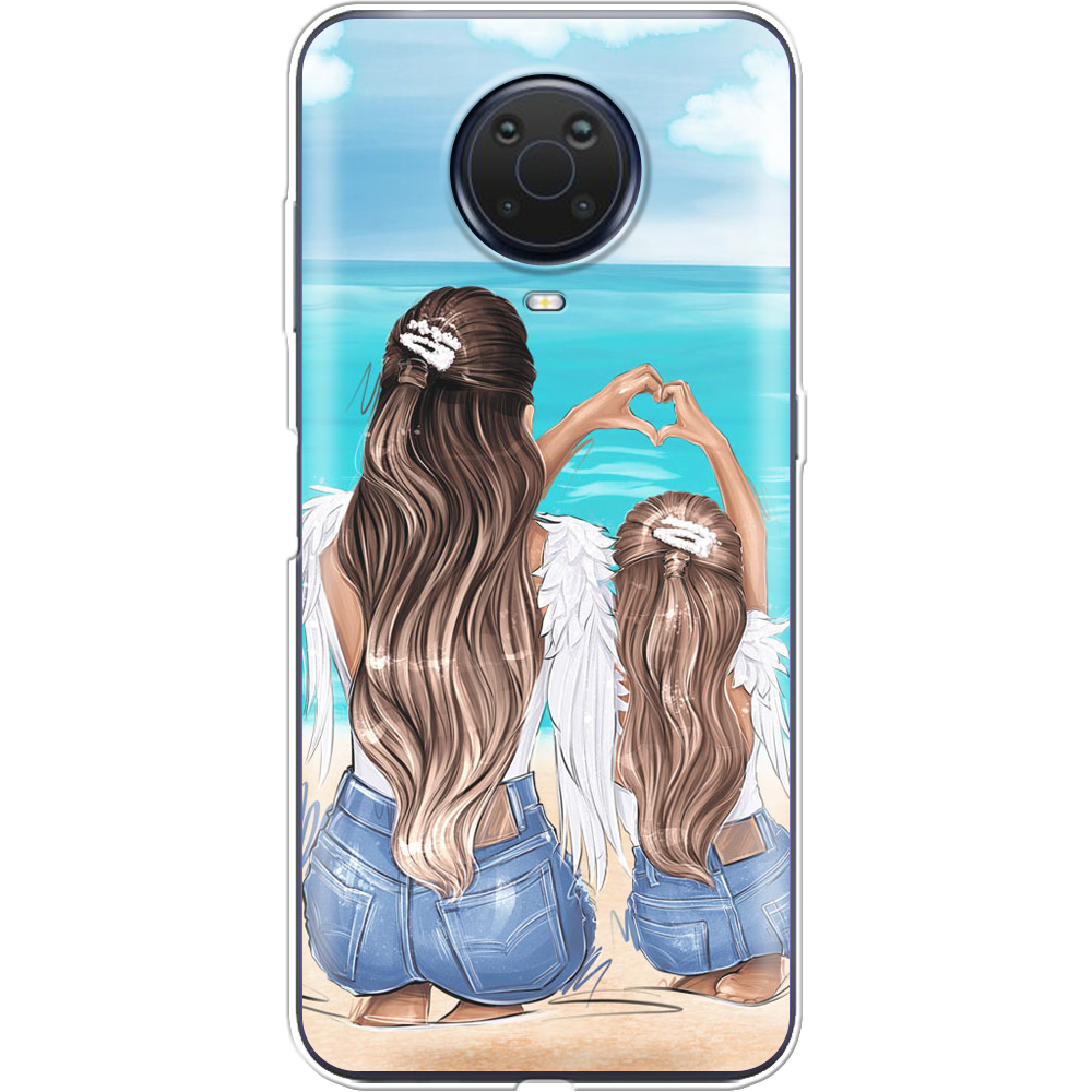 Чехол BoxFace Nokia G20 Family Vacation Прозрачный силикон (42373-up2380-42373)