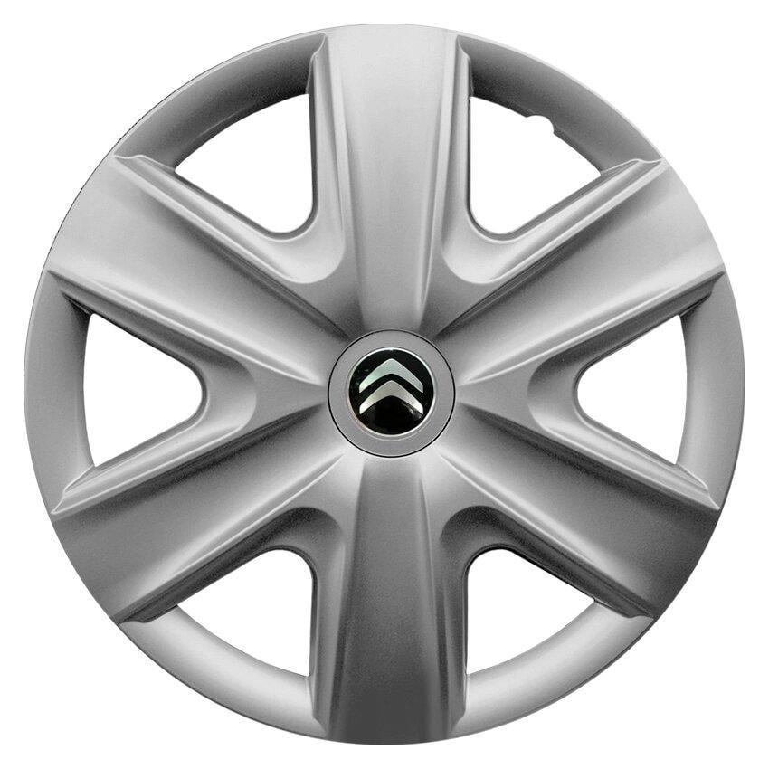 Комплект колпаков JAWOPLAST Hexan R13 для Citroen 4 шт. Silver (28434677)