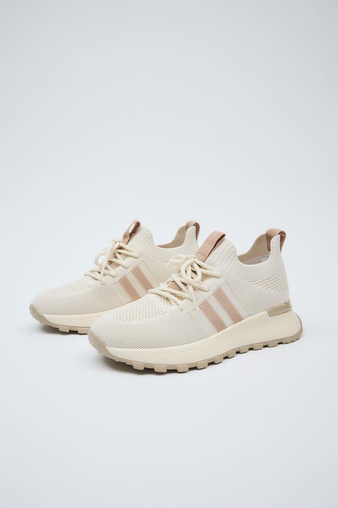 Кроссовки женские демисезонные LONZA р. 37 Бежевый (198861) - фото 4