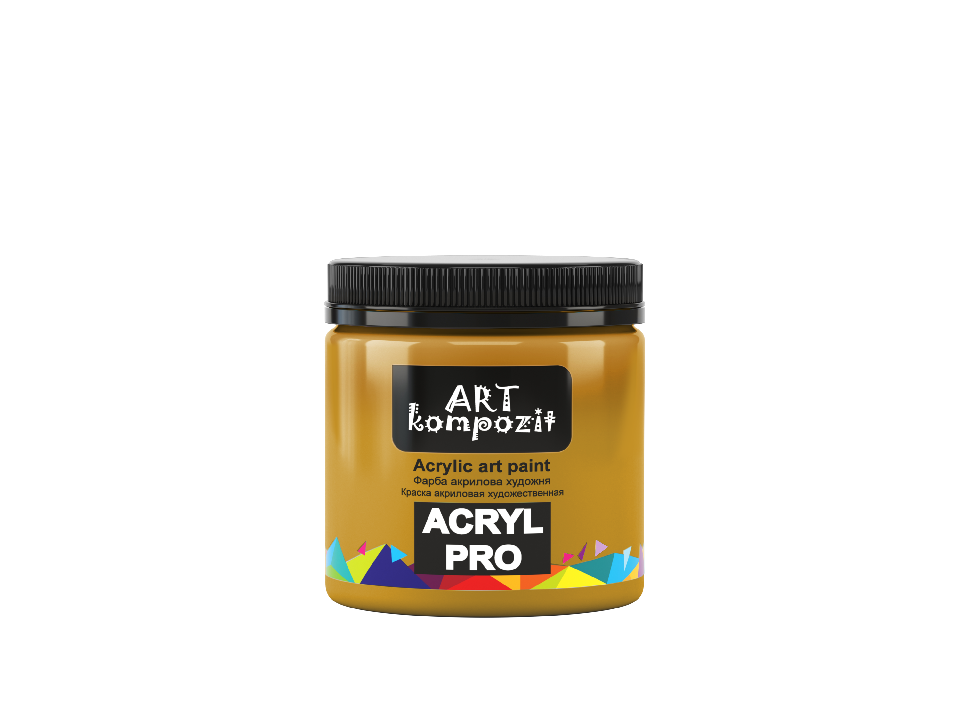 Краска художественная ART Kompozit Acryl PRO 131 0,43 мл Охра желтая