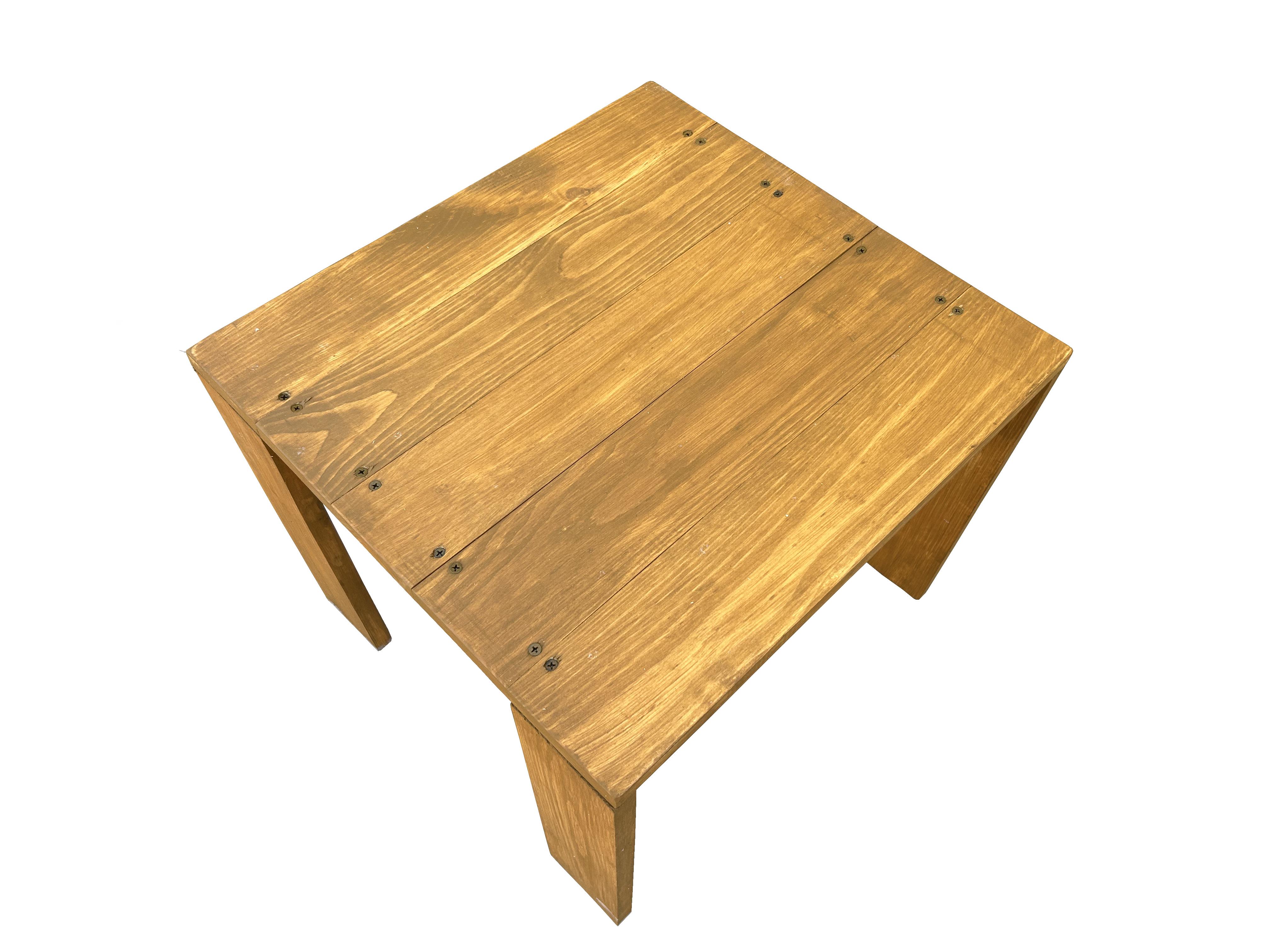 Столик садовый Варвара деревянная Сосна (24027577) - фото 6 Столик садовый Варвара деревянная Сосна (24027577) - фото 6