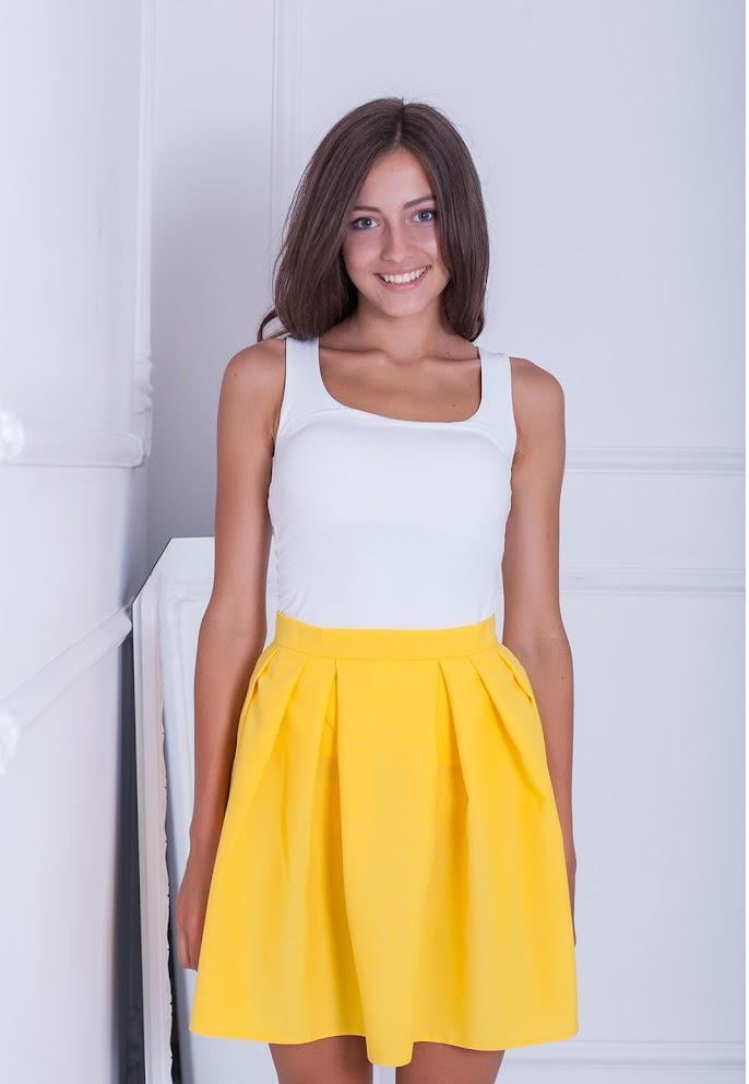 Юбка женская Podium Rumex 12173-YELLOW M Желтый