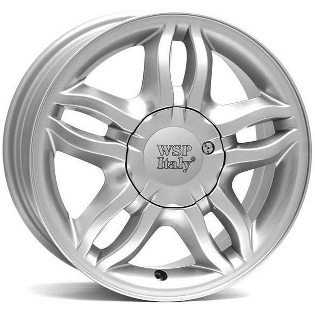 Литые диски WSP Italy Renault W3301 Bordeaux 6x15 4x100 ET49 DIA60,1 Silver