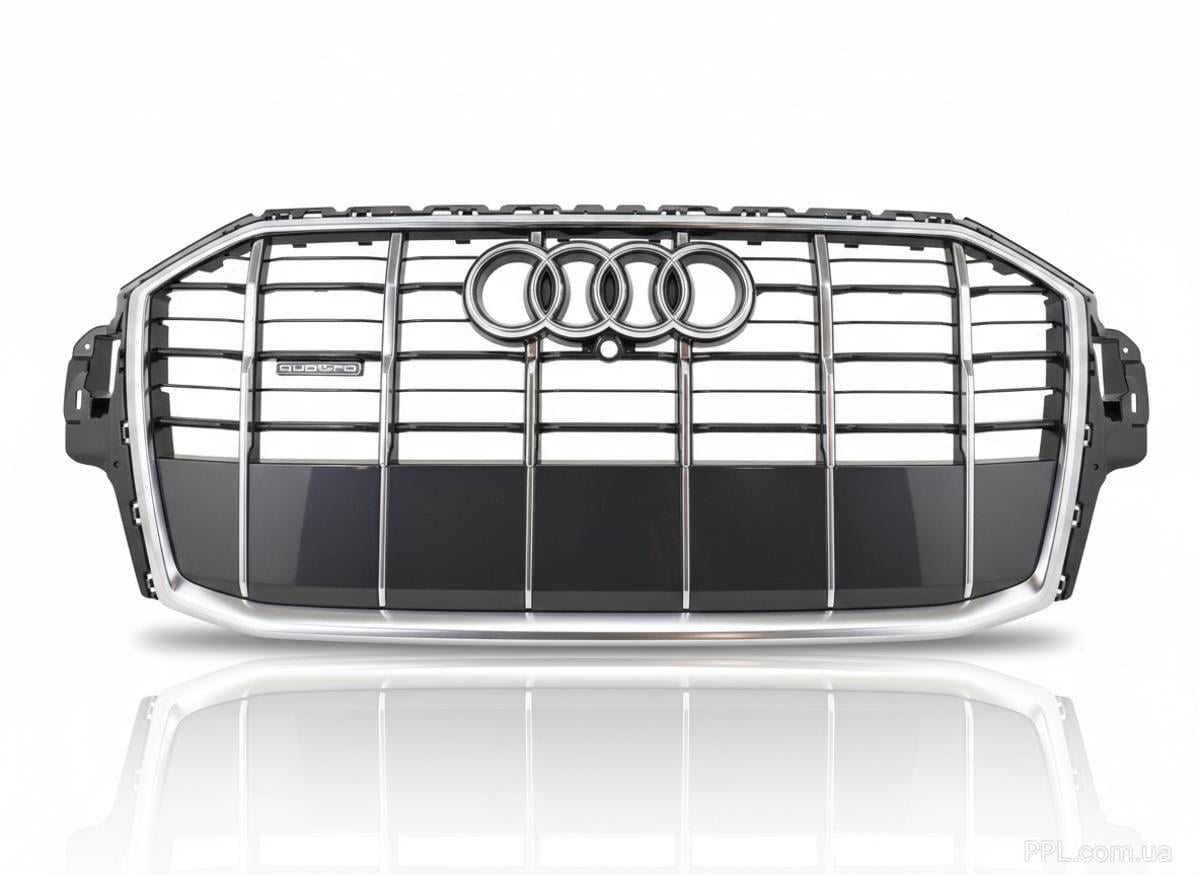 Решітка радіатора хром Audi Q7 2021+ (4M0853651ALRU6)