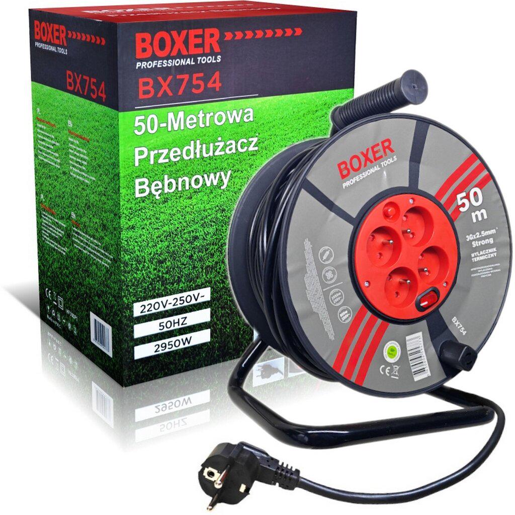 Удлинитель на катушке 4 розетки 3000 Вт 3x2,5 Мм² 50 м (b50) - фото 6 Удлинитель на катушке 4 розетки 3000 Вт 3x2,5 Мм² 50 м (b50) - фото 6