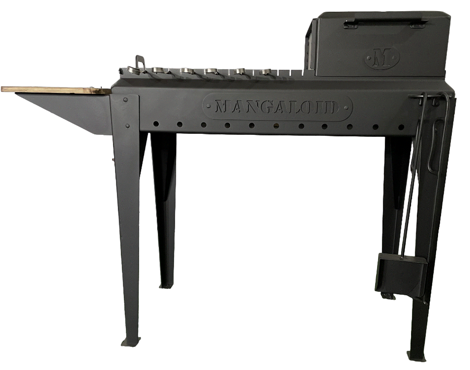 Мангал MANGALOID с подставкой под казан (3)