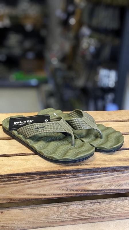 Вьетнамки мужские летние Mil-Tec Combat р. 46 Olive (12893005-46) - фото 4 Вьетнамки мужские летние Mil-Tec Combat р. 46 Olive (12893005-46) - фото 4