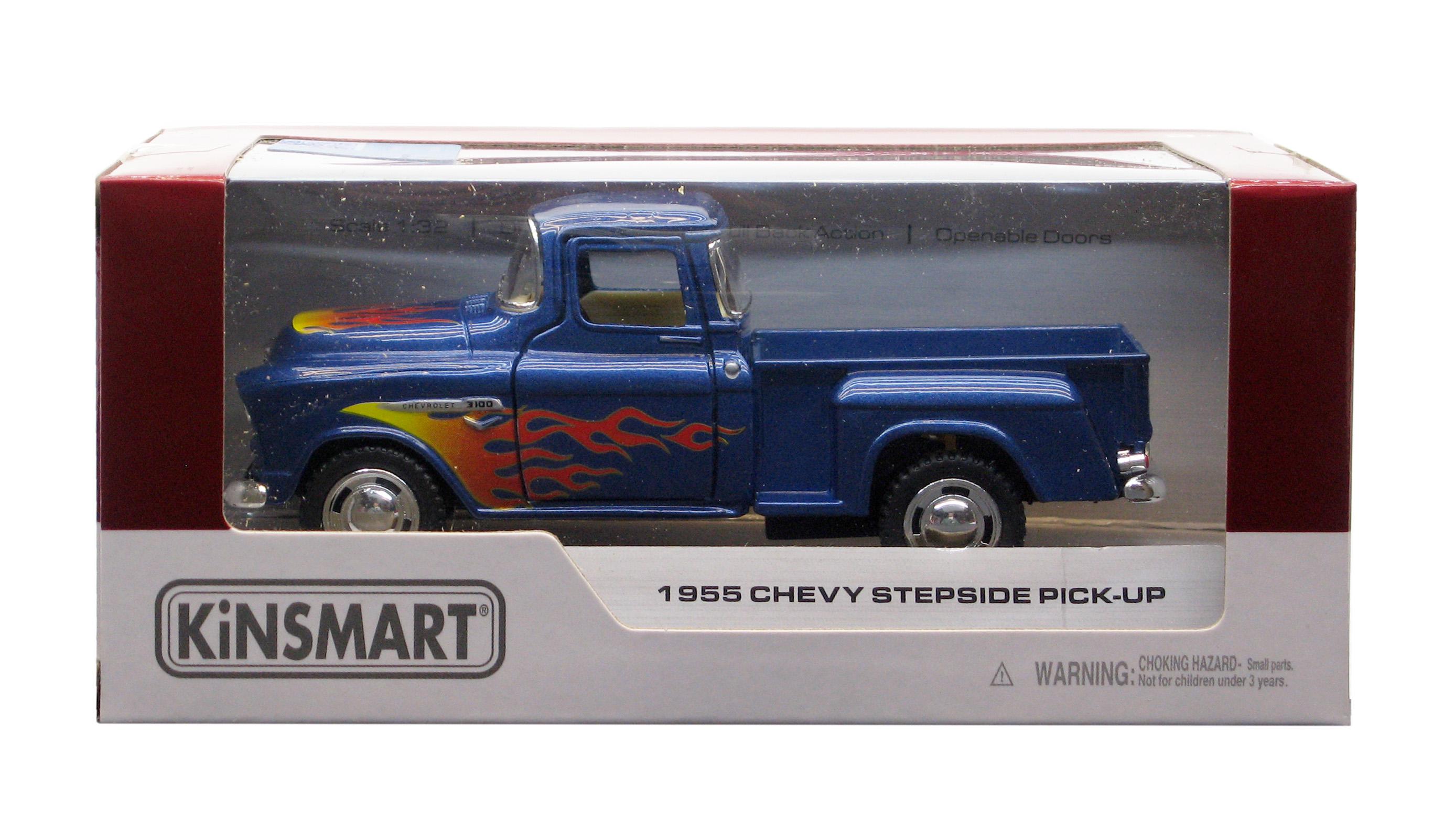 Машина металлическая KT5330F Chevy Stepside Pick-up with printing 1955 - фото 9 Машина металлическая KT5330F Chevy Stepside Pick-up with printing 1955 - фото 9