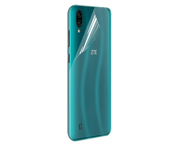 Пленка противоударная гидрогелевая Hydrogel Film для ZTE Blade A51 Lite на заднюю панель Transparent