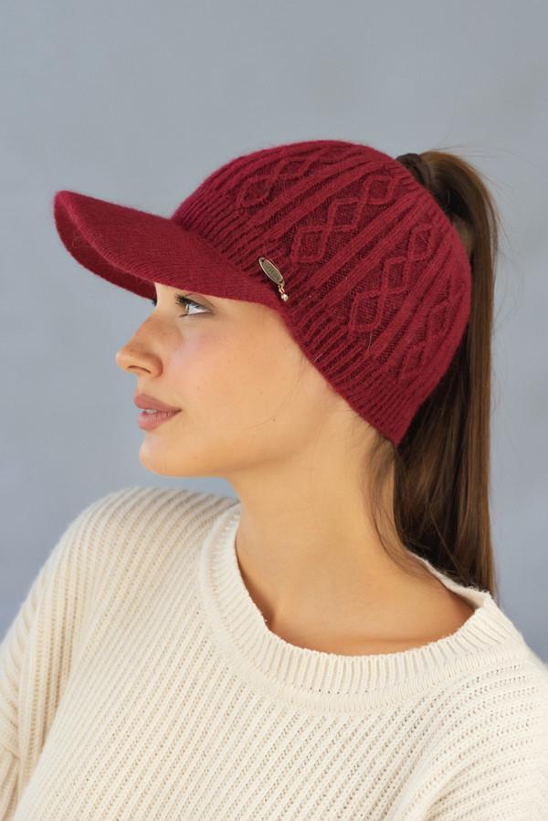 Бейсболка повязка Braxton Лана 7229 Бордовый (2350466844) - фото 1