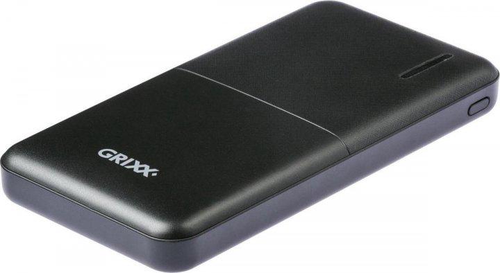 Батарея універсальна Grixx ENYPDT0 10000 mAh Black (3-10-10000 MAh) - фото 2