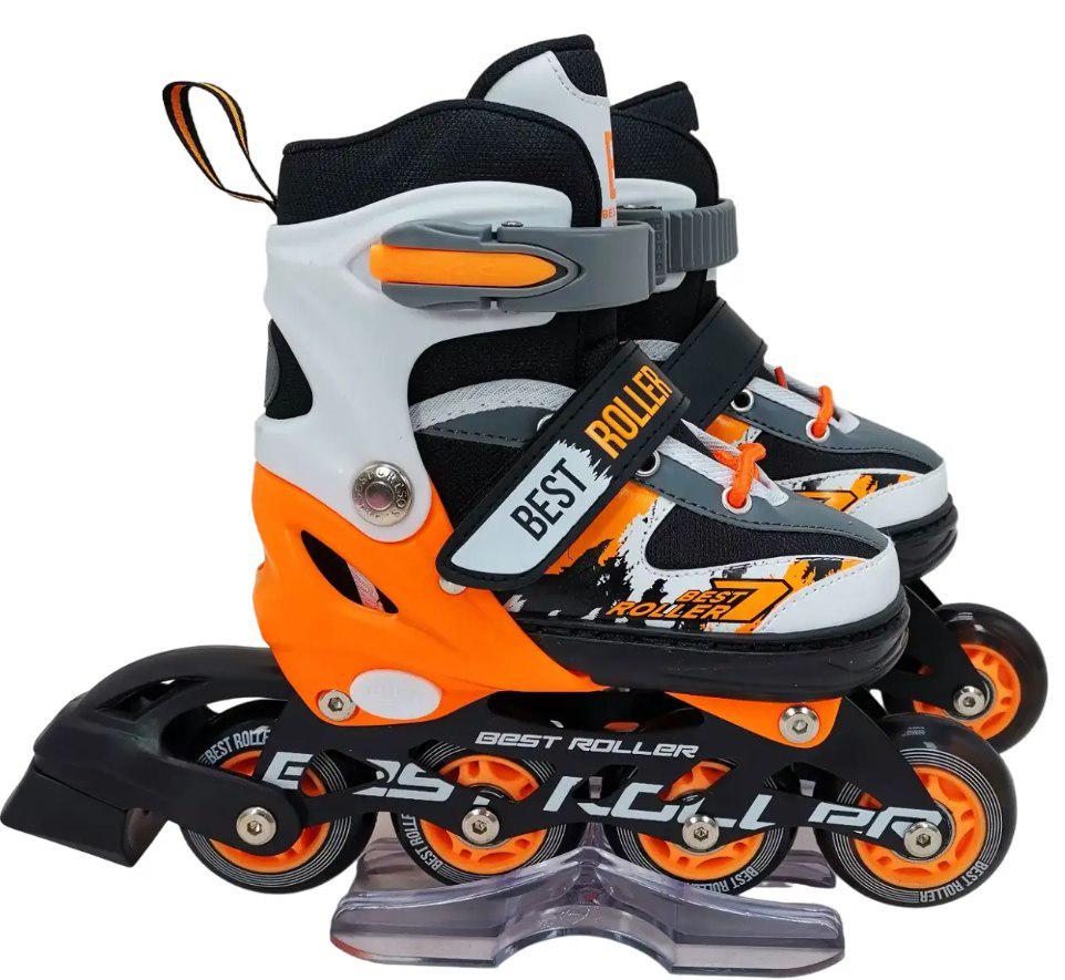 Ролики Best Roller р. 30-33 Оранжевый (61720-S) - фото 5 Ролики Best Roller р. 30-33 Оранжевый (61720-S) - фото 5