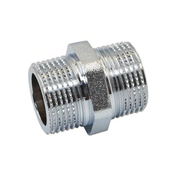 Ниппель хромированный Pattaroni 3/4" наружная резьба (F189CR003)