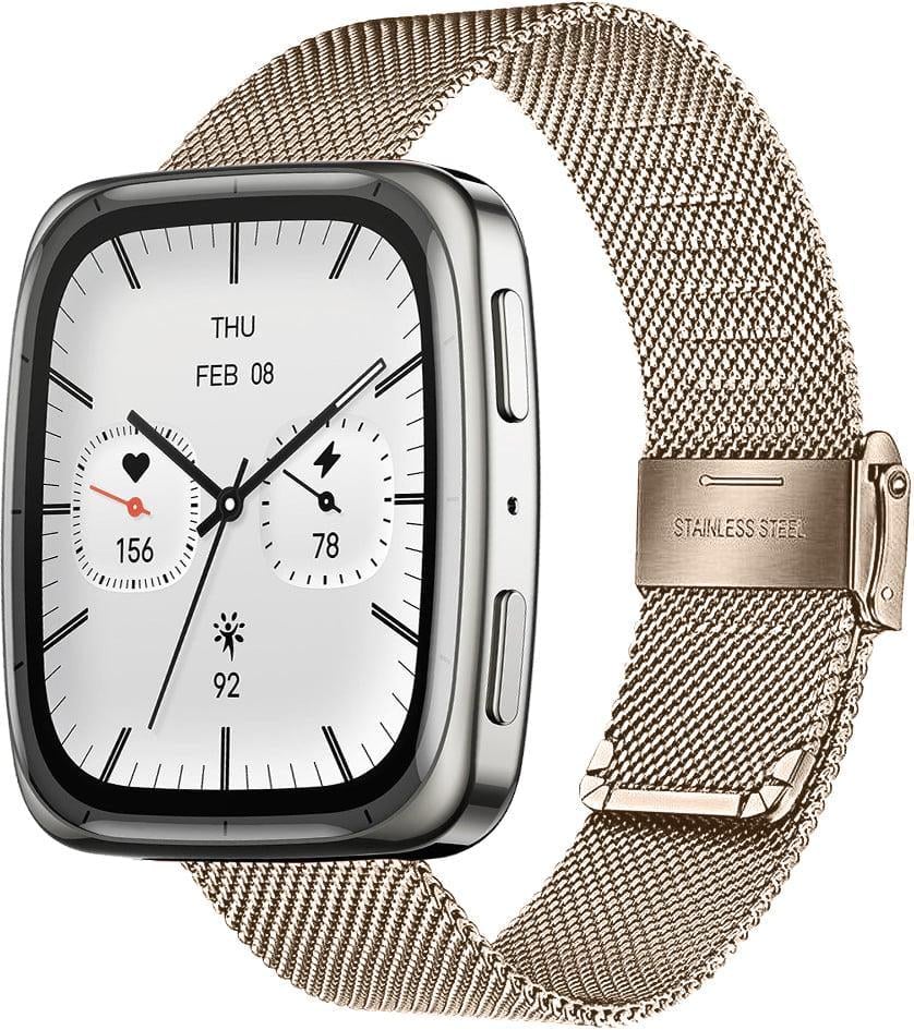 Ремінець металевий Rapid для Amazfit Active 2 Square Rose Gold (42161-27) Ремінець металевий Rapid для Amazfit Active 2 Square Rose Gold (42161-27)