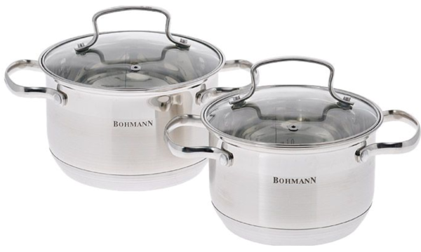 Набор кухонной посуды Bohmann 4 пр. (BH-1902) Набор кухонной посуды Bohmann 4 пр. (BH-1902)