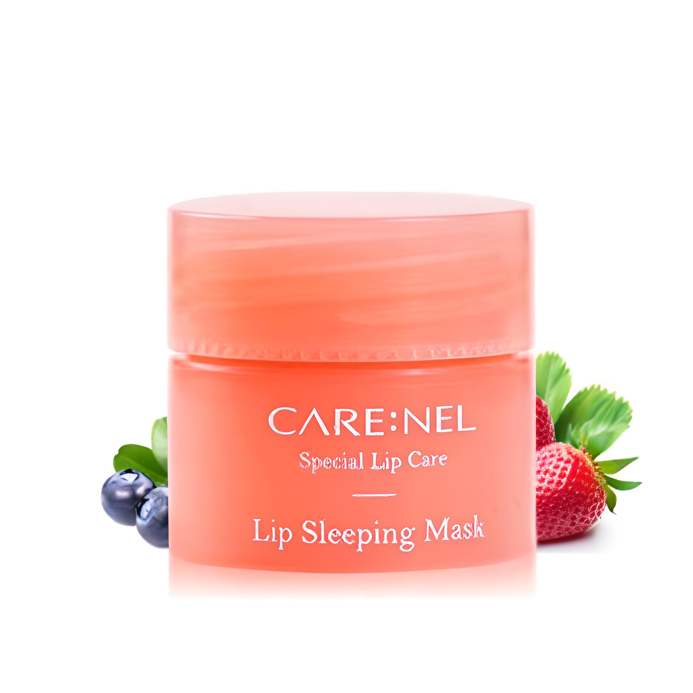 Маска-бальзам Carenel Berry Lip Night Mask зволожуюча для губ міні версія 5 г