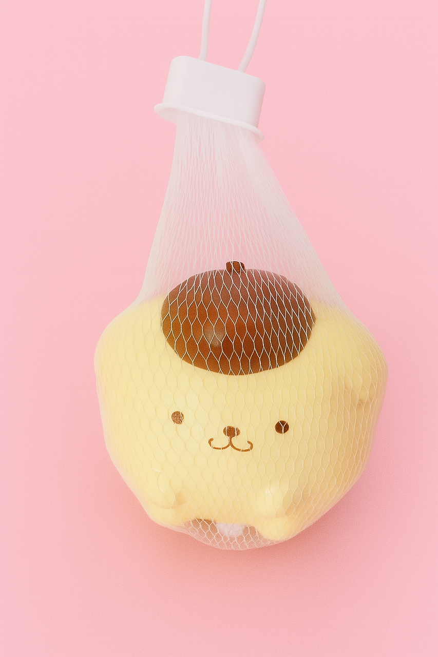 Антистресс-сквиш в сетке Желтый (27829571)