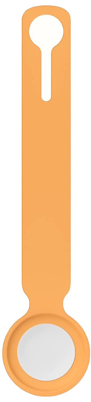 Чехол-брелок для AirTag MOKO силиконовая Orange (MKOSLOOP)