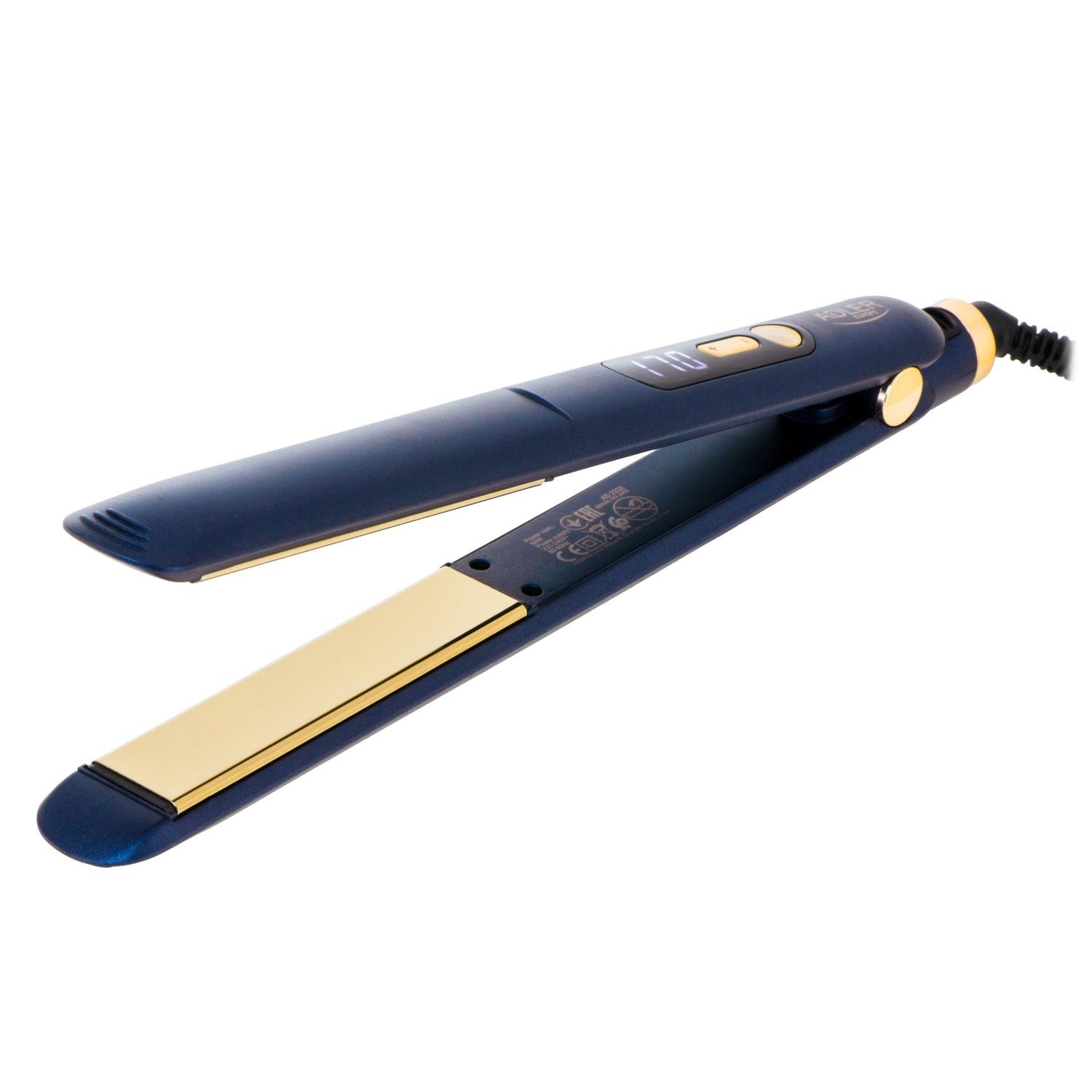 Выпрямитель для волос Adler AD 2328 50 Вт/5 температур Синий (29424493)