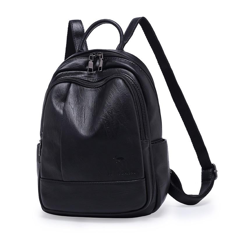 Рюкзак городской женский из искусственной кожи 3992-3 Черный (DR016582)