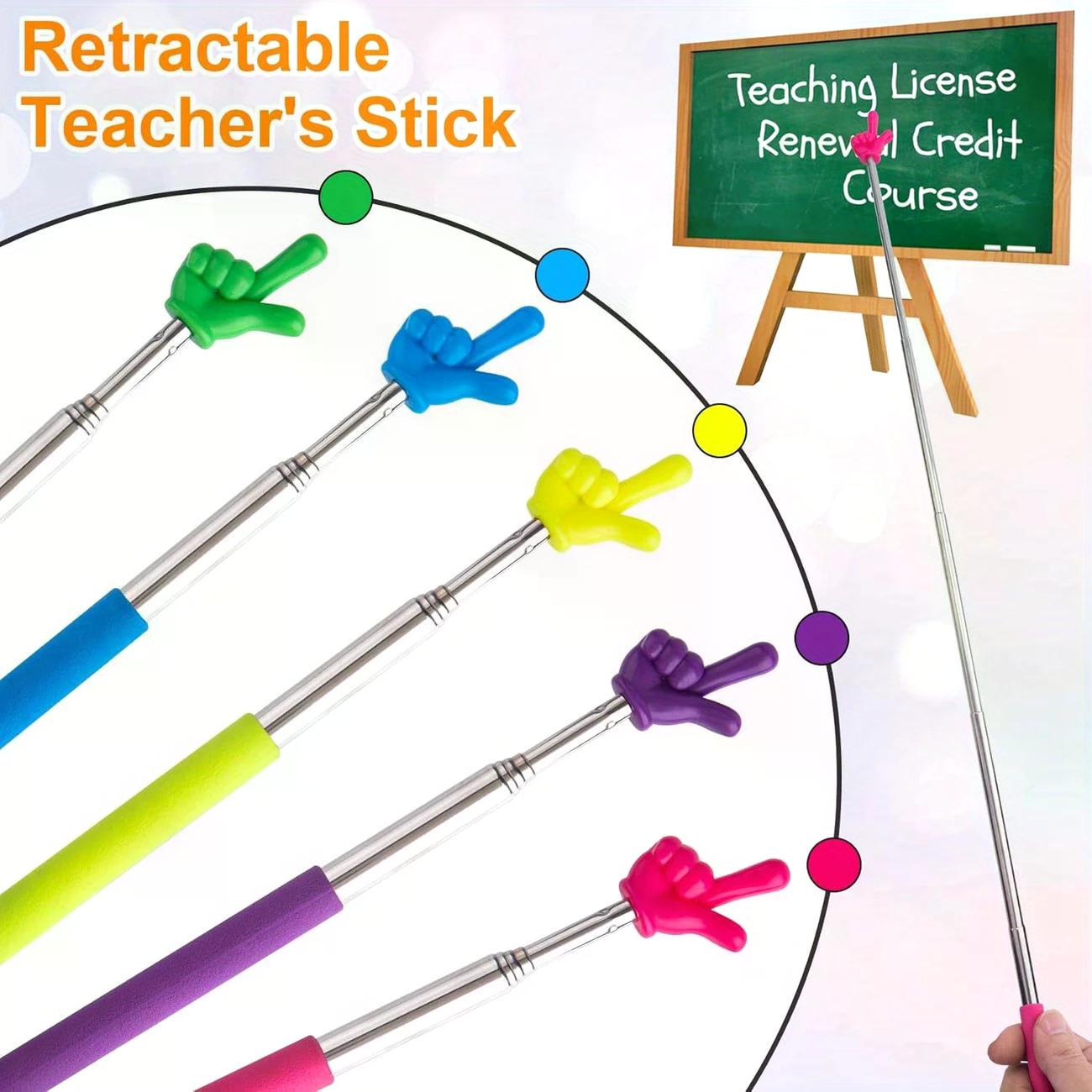 Указка палец телескопическая Pick-me пикми 21/69 см Зеленый - фото 3 Указка палец телескопическая Pick-me пикми 21/69 см Зеленый - фото 3