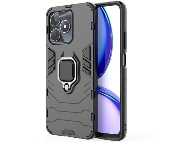 Чехол накладка Ricco Black Panther Armor для Realme C51 / Realme C53 / Realme Note 50 Черный