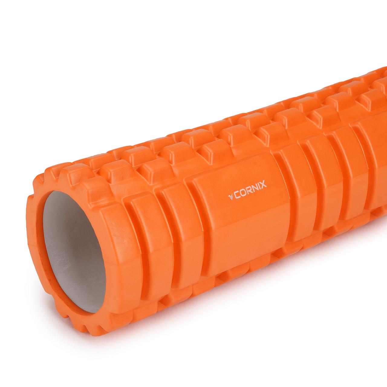 Масажний ролик Cornix EVA 45x14 см XR-0041 Orange (2514759679) - фото 6