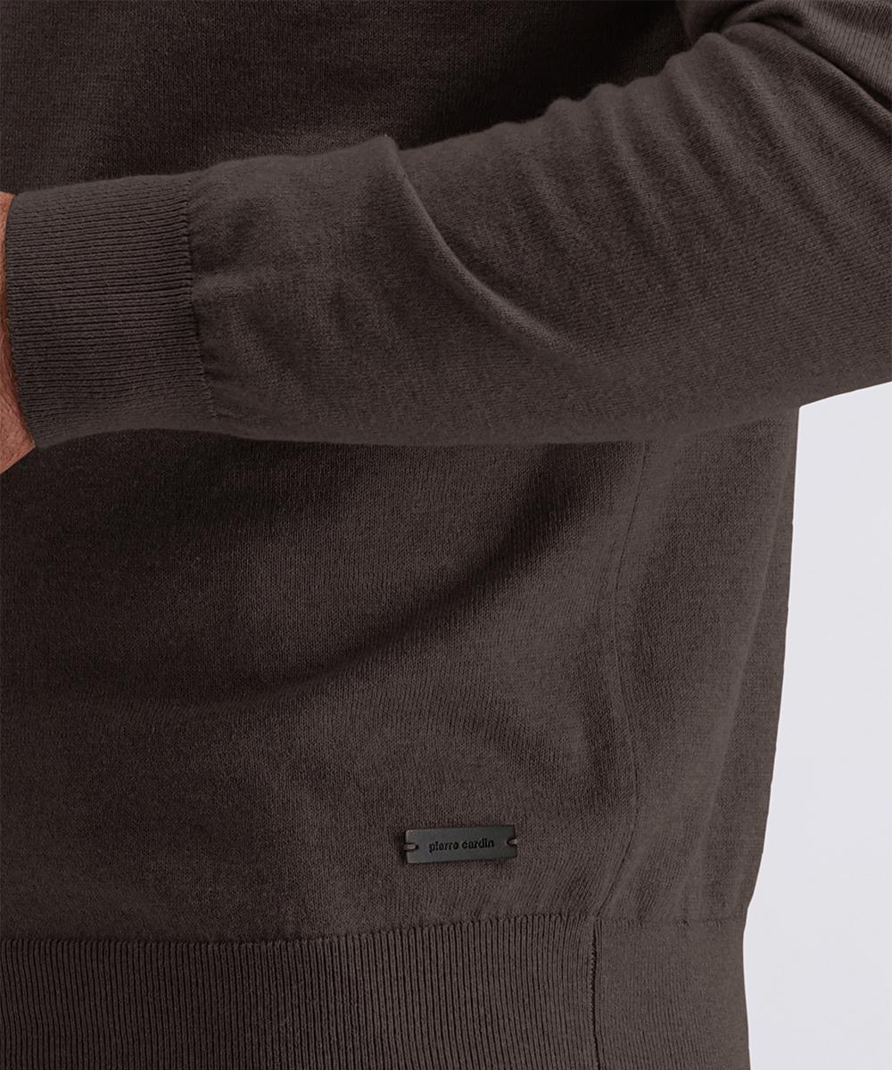 Поло чоловіче на довгий рукав 3X Коричневий (C5 51714.5133.8301-3X) - фото 5 Поло чоловіче на довгий рукав 3X Коричневий (C5 51714.5133.8301-3X) - фото 5