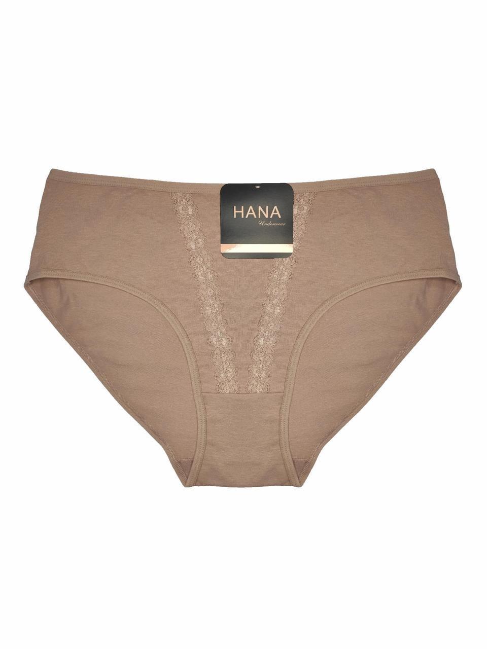 Трусы женские коттоновые HANA 080 3XL р. 54-56 Бежевый