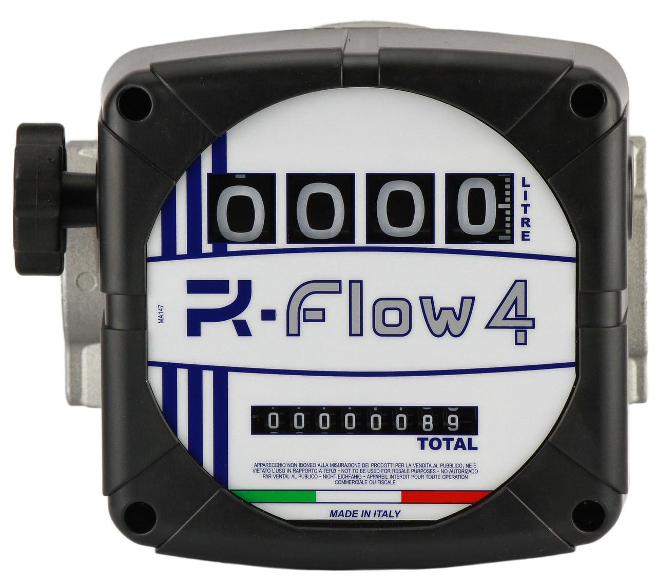 Лічильник механічний для дизеля Adam Pumps R FLOW 4C до 120 л/хв різьба BSPP 1" (29679402)