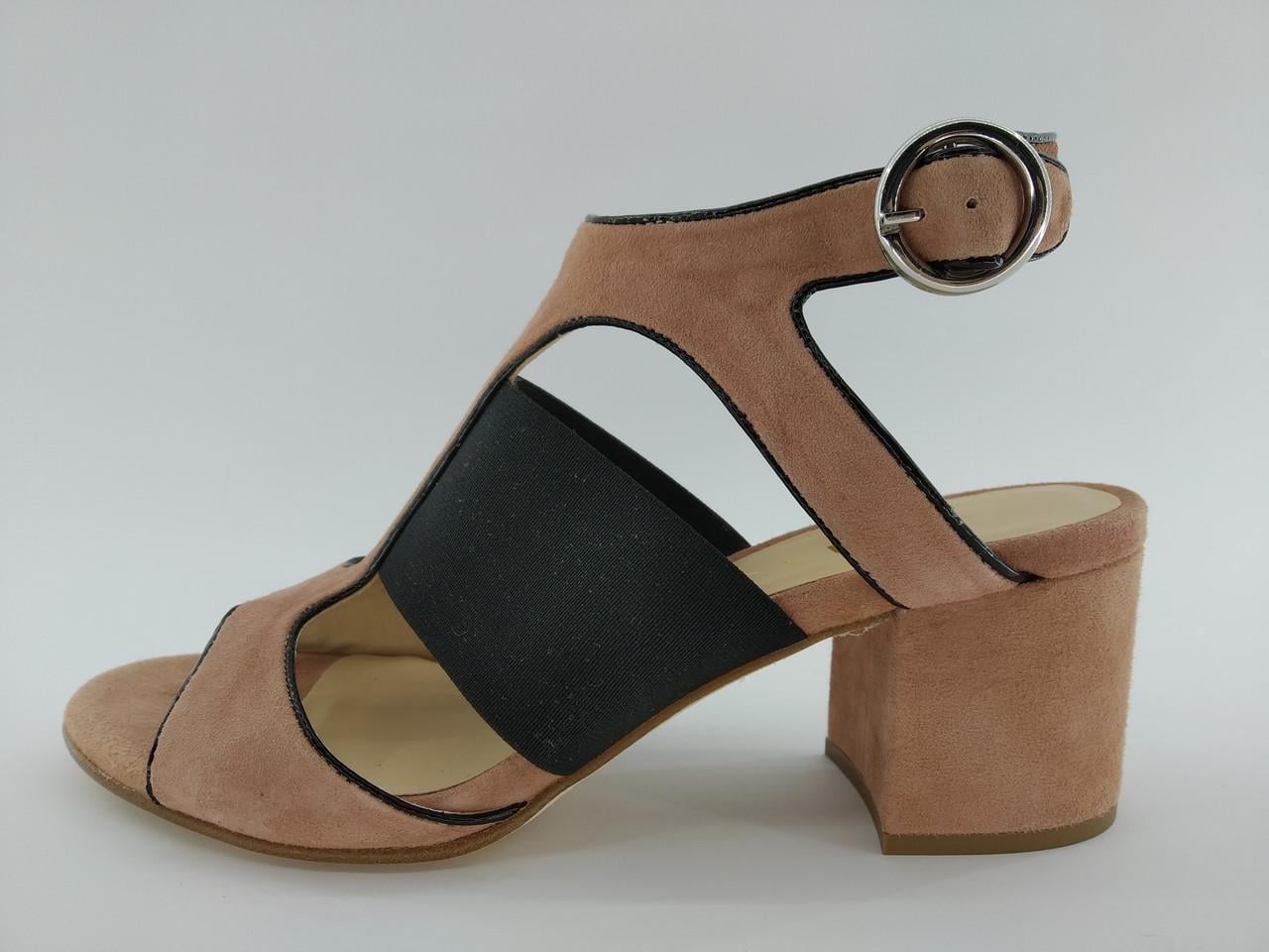 Босоніжки жіночі на каблуку Unisa №065 р. 36/23,5 см Бежевий (632800888)