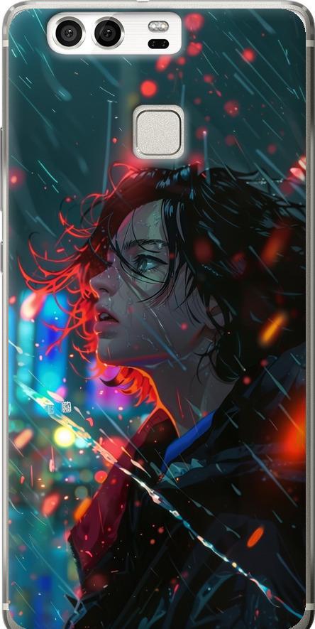 Чехол на Huawei P9 Ночные огни (6096u-347-42517) Чехол на Huawei P9 Ночные огни (6096u-347-42517)