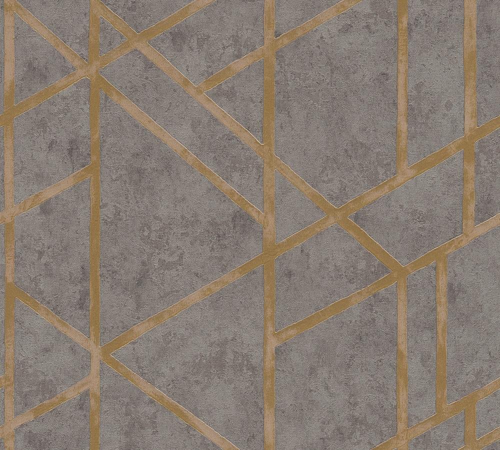 Вінілові шпалери A.S. Creation 0,53x10,05 м Коричневий (1017924)