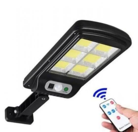 Светильник уличный аккумуляторный Solar Sensor Light BK-240-SMD-B с пультом на солнечной батарее (9673924) - фото 2