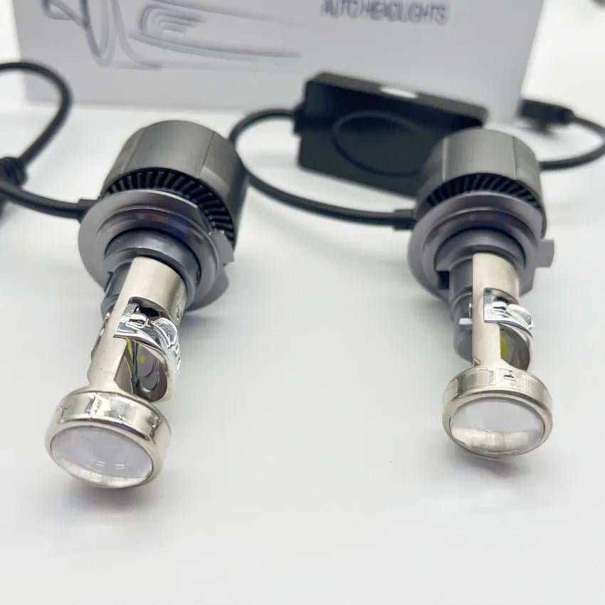 Автомобильные линзы H7 A80 Mini Bi-LED Canbus 40W 80W 6000K 16000Lm 2 шт.