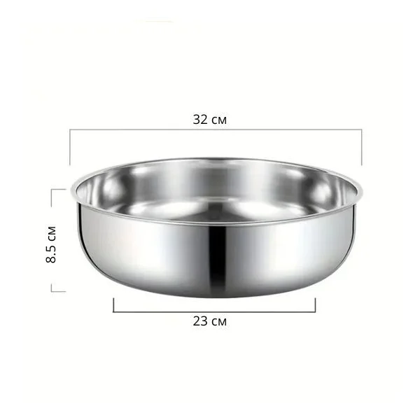 Миска универсальная для замешивания теста и смешивания ингредиентов (C01593) - фото 12