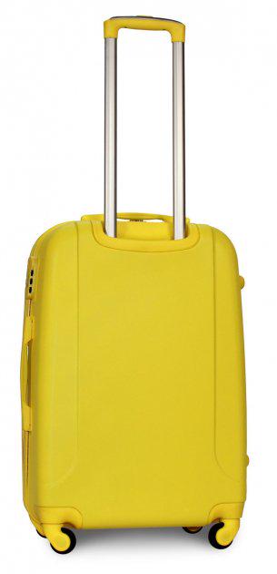 Валіза пластикова Fly 310 M на 4 колесах Жовтий (CEKRBFL310MS4JEL) - фото 3